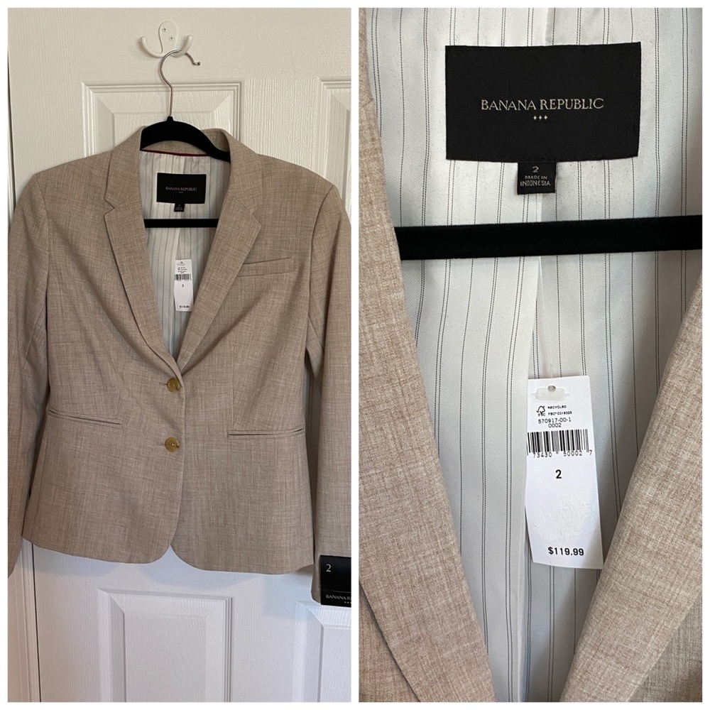 Banana republic blazer